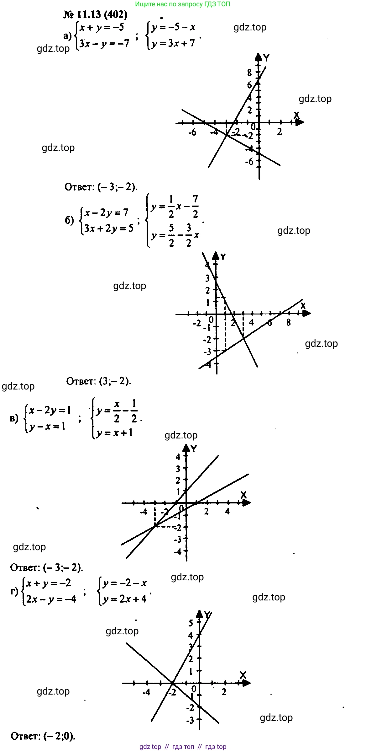 Алгебра, 7 класс Учебник, авторы: Мордкович Александр Григорьевич, Александрова Лилия Александровна, Мишустина Татьяна Николаевна, Тульчинская Елена Ефимовна, издательство Мнемозина, Москва, 2019, Часть 2, страница 69, номер 13.13, Решение 2