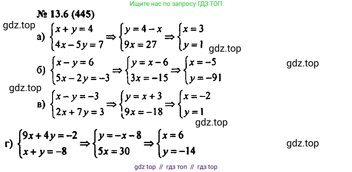 Алгебра, 7 класс Учебник, авторы: Мордкович Александр Григорьевич, Александрова Лилия Александровна, Мишустина Татьяна Николаевна, Тульчинская Елена Ефимовна, издательство Мнемозина, Москва, 2019, Часть 2, страница 76, номер 15.6, Решение 2