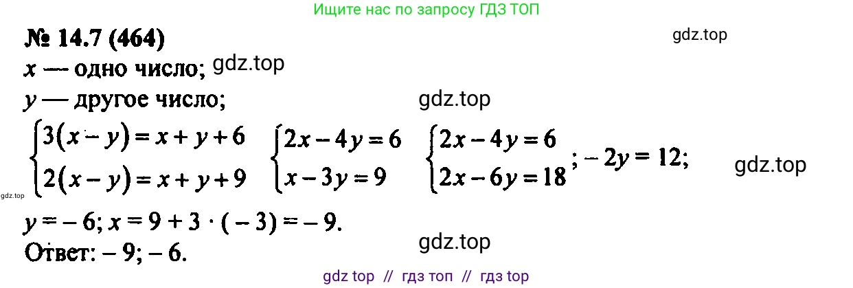 Алгебра, 7 класс Учебник, авторы: Мордкович Александр Григорьевич, Александрова Лилия Александровна, Мишустина Татьяна Николаевна, Тульчинская Елена Ефимовна, издательство Мнемозина, Москва, 2019, Часть 2, страница 81, номер 16.7, Решение 2