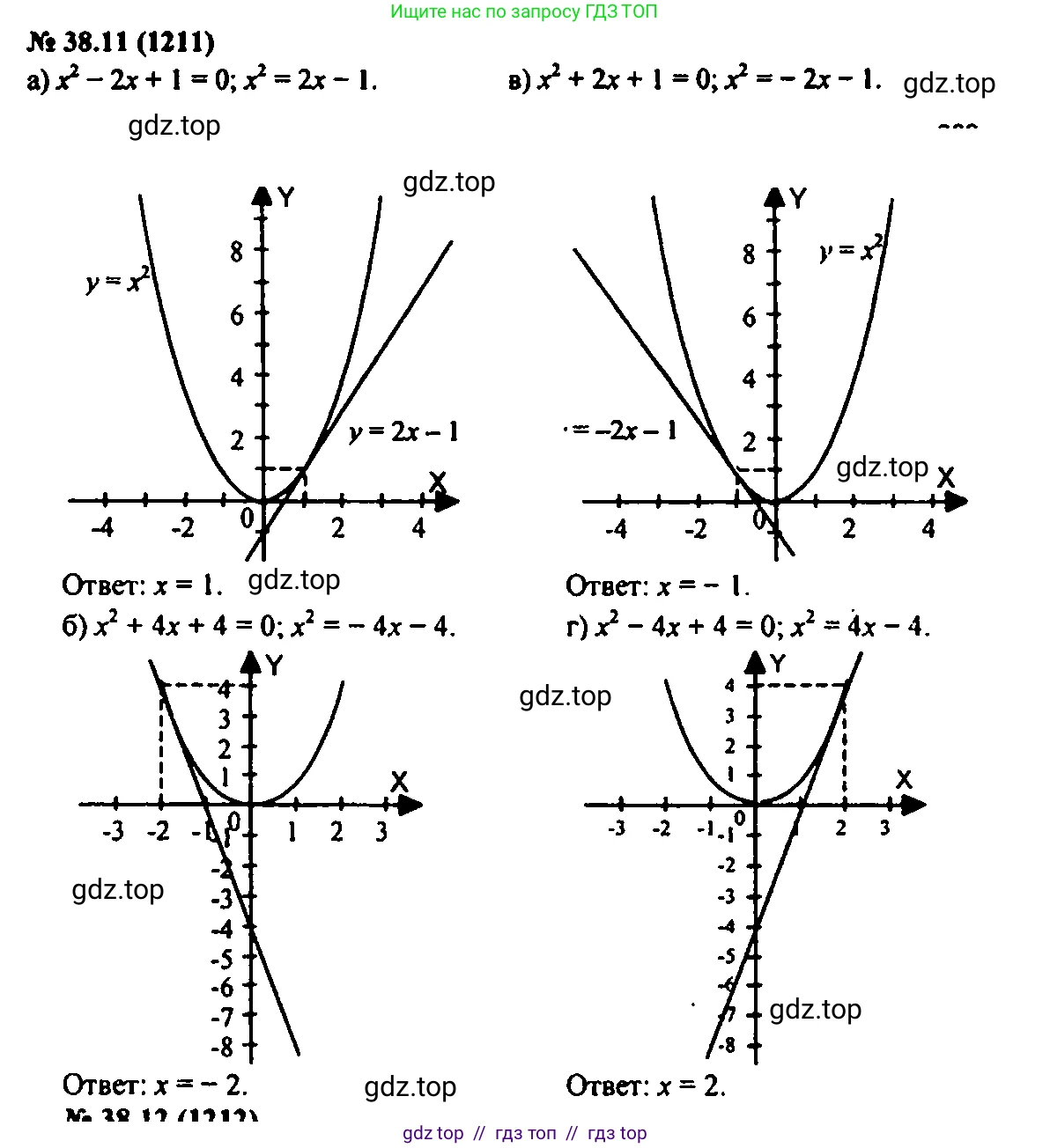 Алгебра, 7 класс Учебник, авторы: Мордкович Александр Григорьевич, Александрова Лилия Александровна, Мишустина Татьяна Николаевна, Тульчинская Елена Ефимовна, издательство Мнемозина, Москва, 2019, Часть 2, страница 199, номер 45.11, Решение 2