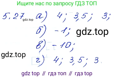 ГДЗ Алгебра, 7 класс Учебник, авторы: Мордкович Александр Григорьевич, Александрова Лилия Александровна, Мишустина Татьяна Николаевна, Тульчинская Елена Ефимовна, издательство Мнемозина, Москва, 2019, Часть 2, страница 30, номер 5.27, Решение 4