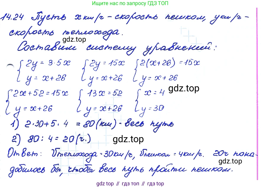 ГДЗ Алгебра, 7 класс Учебник, авторы: Мордкович Александр Григорьевич, Александрова Лилия Александровна, Мишустина Татьяна Николаевна, Тульчинская Елена Ефимовна, издательство Мнемозина, Москва, 2019, Часть 2, страница 83, номер 16.24, Решение 4