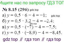 ГДЗ Алгебра, 7 класс Учебник, авторы: Мордкович Александр Григорьевич, Александрова Лилия Александровна, Мишустина Татьяна Николаевна, Тульчинская Елена Ефимовна, издательство Мнемозина, Москва, 2019, Часть 2, страница 48, номер 9.15, Решение 5
