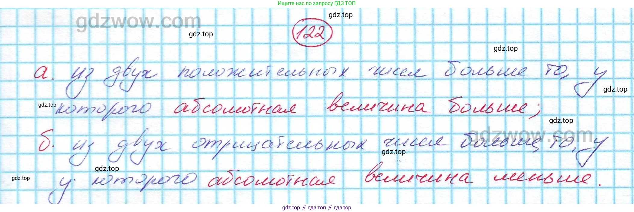 ГДЗ Алгебра, 7 класс Учебник, авторы: Никольский Сергей Михайлович, Потапов Михаил Константинович, Решетников Николай Николаевич, Шевкин Александр Владимирович, издательство Просвещение, Москва, 2019 - 2022, страница 33, номер 122, Решение 5