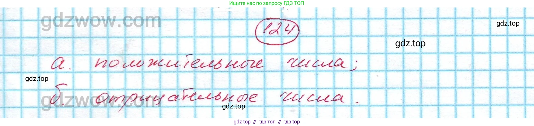 ГДЗ Алгебра, 7 класс Учебник, авторы: Никольский Сергей Михайлович, Потапов Михаил Константинович, Решетников Николай Николаевич, Шевкин Александр Владимирович, издательство Просвещение, Москва, 2019 - 2022, страница 33, номер 124, Решение 5