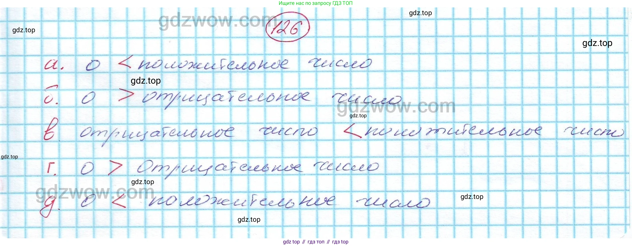 ГДЗ Алгебра, 7 класс Учебник, авторы: Никольский Сергей Михайлович, Потапов Михаил Константинович, Решетников Николай Николаевич, Шевкин Александр Владимирович, издательство Просвещение, Москва, 2019 - 2022, страница 33, номер 126, Решение 5