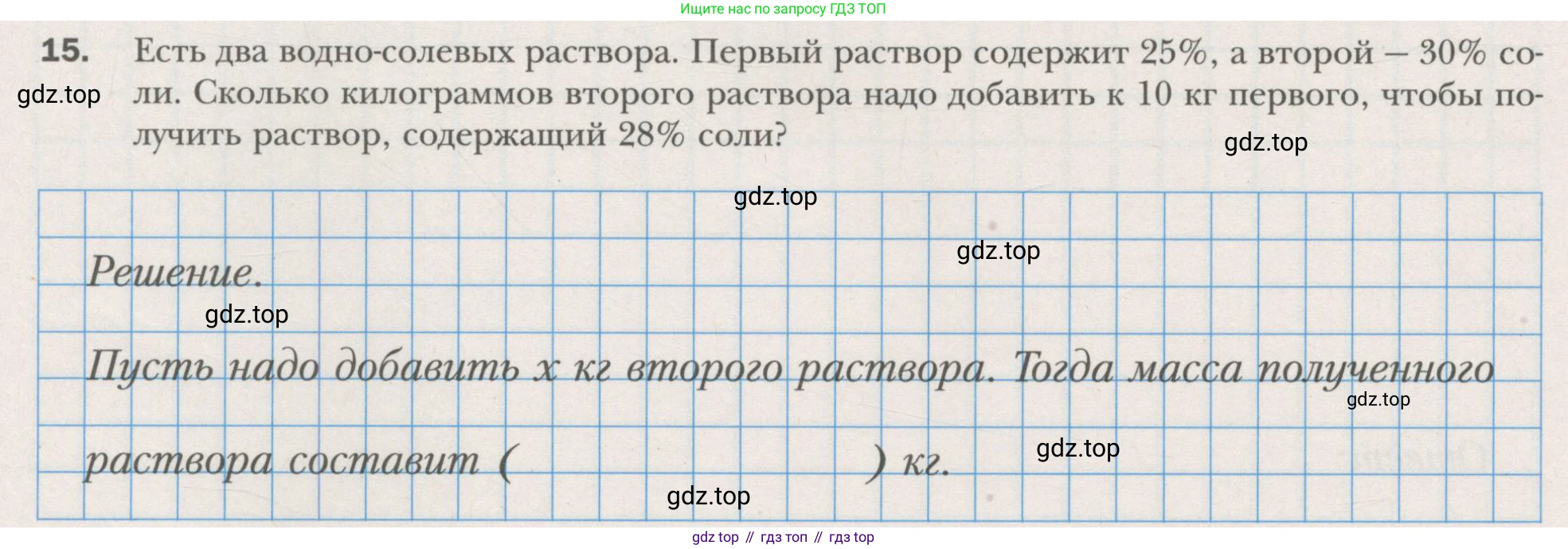 ГДЗ Алгебра, 7 класс рабочая тетрадь, авторы: Мерзляк Аркадий Григорьевич, Полонский Виталий Борисович, Якир Михаил Семёнович, издательство Просвещение, Москва, 2018, страница 26, номер 15, Условие