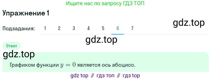 ГДЗ Алгебра, 7 класс рабочая тетрадь, авторы: Мерзляк Аркадий Григорьевич, Полонский Виталий Борисович, Якир Михаил Семёнович, издательство Просвещение, Москва, 2018, страница 20, номер 1, Решение 1 (продолжение 7)