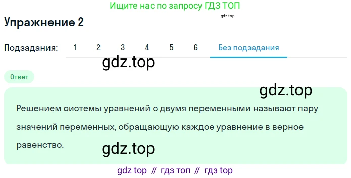 ГДЗ Алгебра, 7 класс рабочая тетрадь, авторы: Мерзляк Аркадий Григорьевич, Полонский Виталий Борисович, Якир Михаил Семёнович, издательство Просвещение, Москва, 2018, страница 45, номер 2, Решение 1