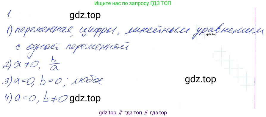 ГДЗ Алгебра, 7 класс рабочая тетрадь, авторы: Мерзляк Аркадий Григорьевич, Полонский Виталий Борисович, Якир Михаил Семёнович, издательство Просвещение, Москва, 2018, страница 8, номер 1, Решение 2