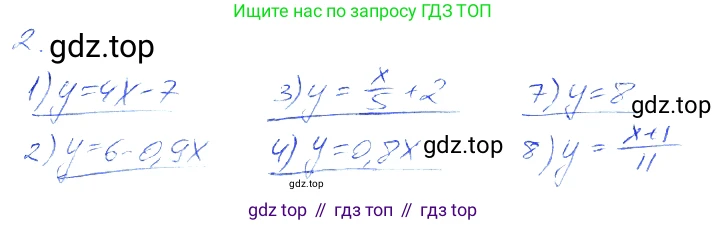 ГДЗ Алгебра, 7 класс рабочая тетрадь, авторы: Мерзляк Аркадий Григорьевич, Полонский Виталий Борисович, Якир Михаил Семёнович, издательство Просвещение, Москва, 2018, страница 21, номер 2, Решение 2