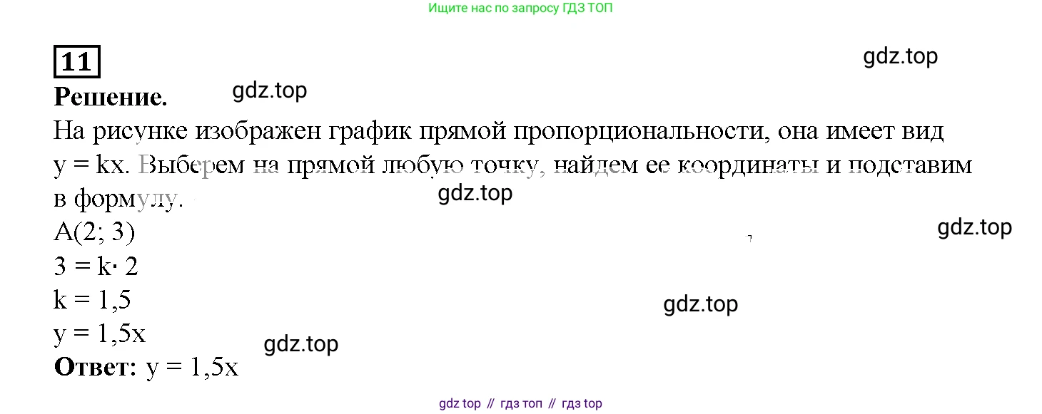 ГДЗ Алгебра, 7 класс рабочая тетрадь, авторы: Мерзляк Аркадий Григорьевич, Полонский Виталий Борисович, Якир Михаил Семёнович, издательство Просвещение, Москва, 2018, страница 23, номер 11, Решение 3