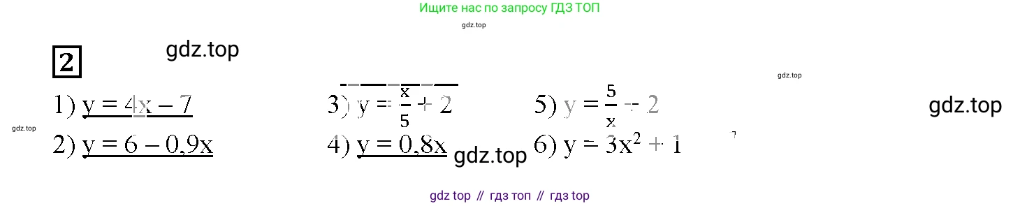 ГДЗ Алгебра, 7 класс рабочая тетрадь, авторы: Мерзляк Аркадий Григорьевич, Полонский Виталий Борисович, Якир Михаил Семёнович, издательство Просвещение, Москва, 2018, страница 21, номер 2, Решение 3
