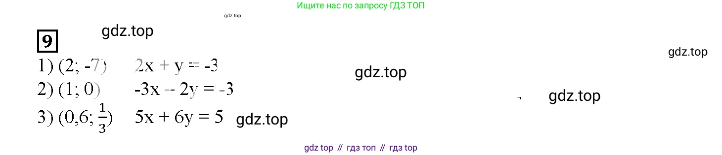 ГДЗ Алгебра, 7 класс рабочая тетрадь, авторы: Мерзляк Аркадий Григорьевич, Полонский Виталий Борисович, Якир Михаил Семёнович, издательство Просвещение, Москва, 2018, страница 31, номер 9, Решение 3