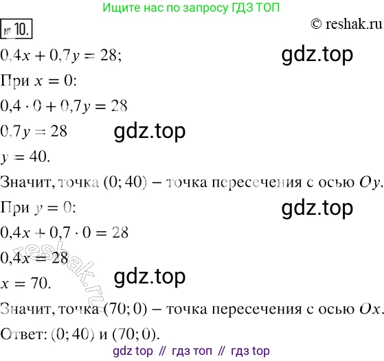 ГДЗ Алгебра, 7 класс рабочая тетрадь, авторы: Мерзляк Аркадий Григорьевич, Полонский Виталий Борисович, Якир Михаил Семёнович, издательство Просвещение, Москва, 2018, страница 39, номер 10, Решение 4
