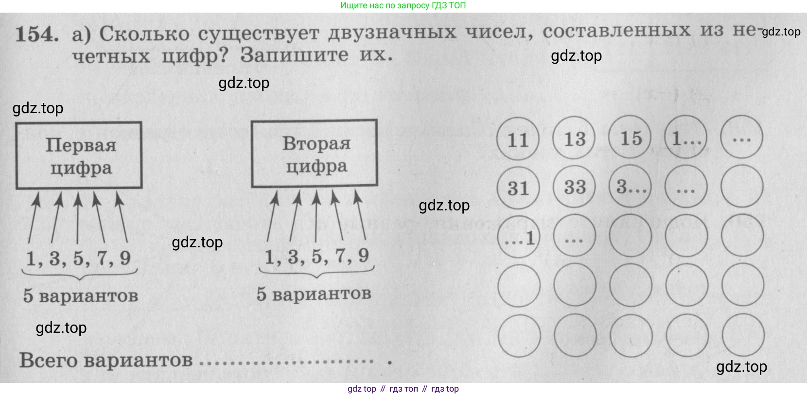 ГДЗ Алгебра, 7 класс рабочая тетрадь, авторы: Минаева Светлана Станиславовна, Рослова Лариса Олеговна, издательство Просвещение, Москва, 2018 - 2022, голубого цвета, страница 71, номер 154, Условие
