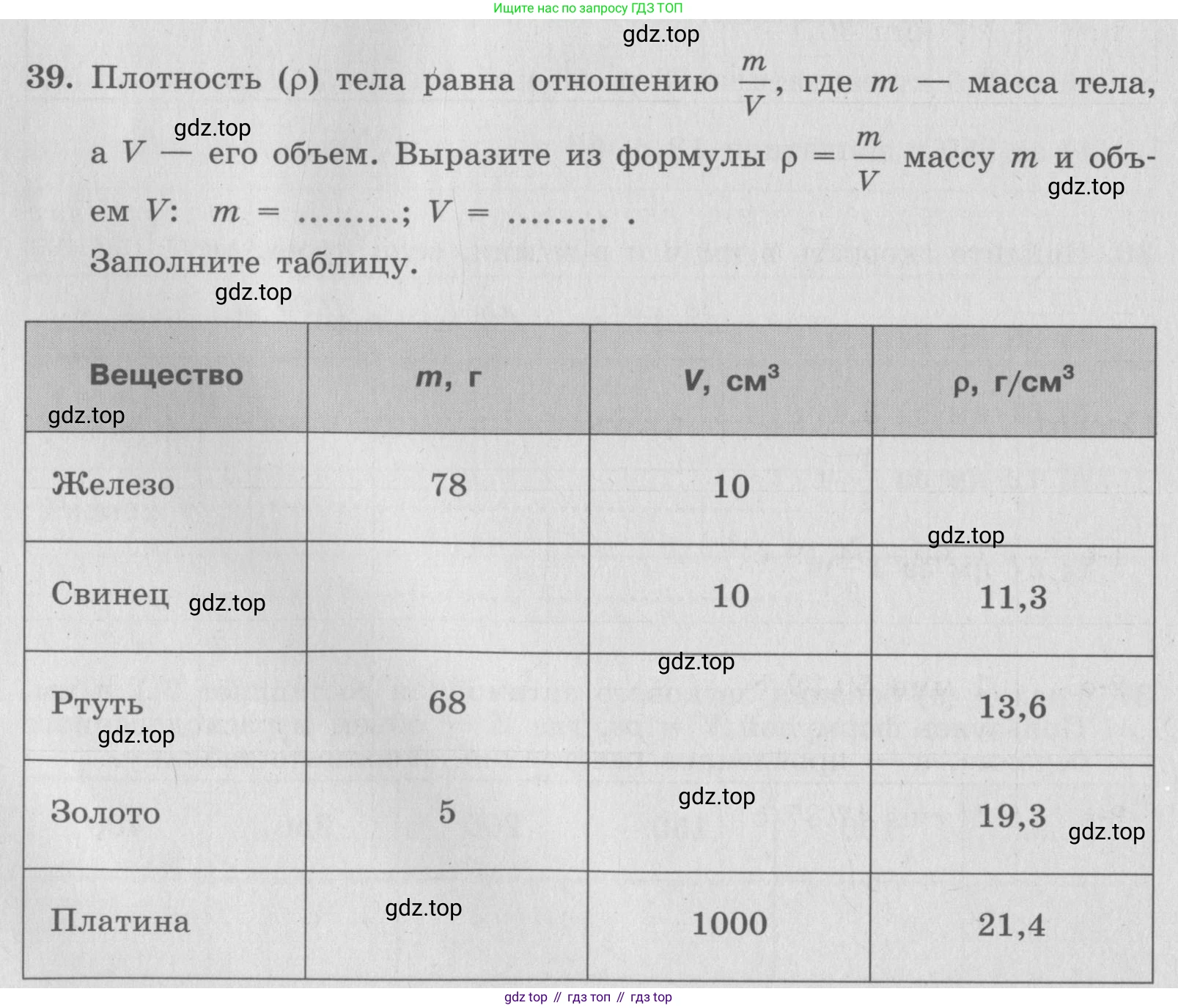 ГДЗ Алгебра, 7 класс рабочая тетрадь, авторы: Минаева Светлана Станиславовна, Рослова Лариса Олеговна, издательство Просвещение, Москва, 2018 - 2022, голубого цвета, страница 18, номер 39, Условие