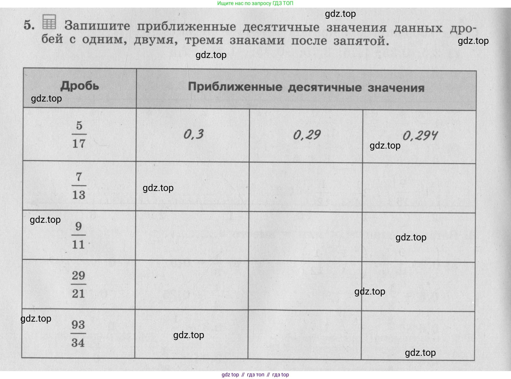 ГДЗ Алгебра, 7 класс рабочая тетрадь, авторы: Минаева Светлана Станиславовна, Рослова Лариса Олеговна, издательство Просвещение, Москва, 2018 - 2022, голубого цвета, страница 4, номер 5, Условие