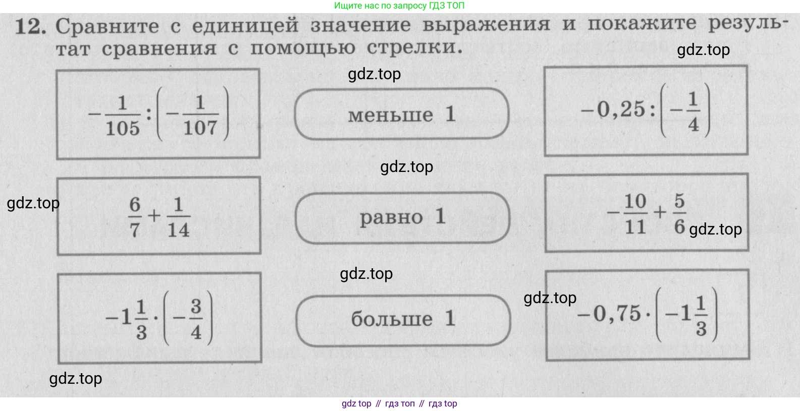 ГДЗ Алгебра, 7 класс рабочая тетрадь, авторы: Миндюк Нора Григорьевна, Шлыкова Инга Соломоновна, издательство Просвещение, Москва, 2017 - 2022, белого цвета, Часть 1, страница 15, номер 12, Условие