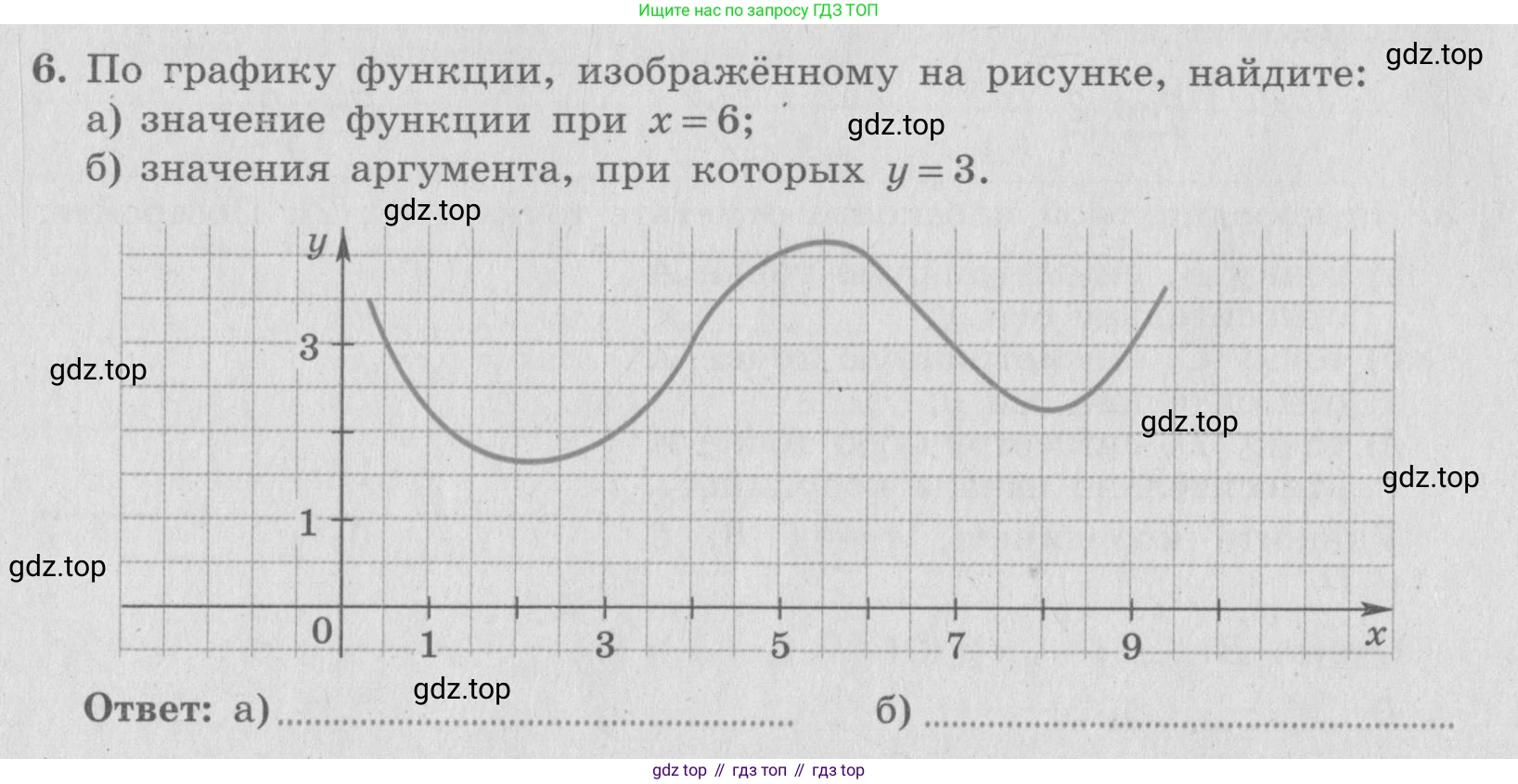 ГДЗ Алгебра, 7 класс рабочая тетрадь, авторы: Миндюк Нора Григорьевна, Шлыкова Инга Соломоновна, издательство Просвещение, Москва, 2017 - 2022, белого цвета, Часть 1, страница 56, номер 6, Условие