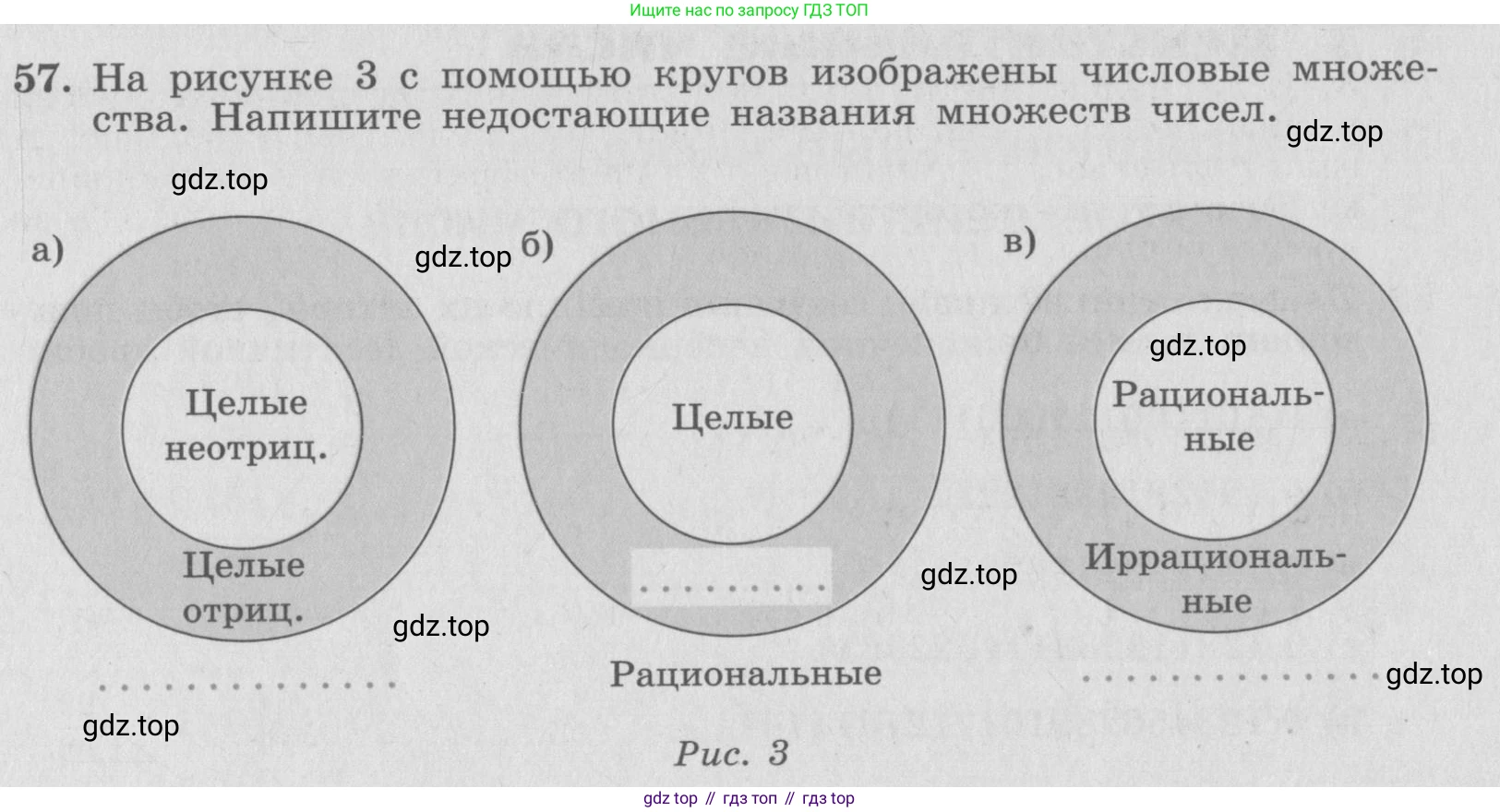 ГДЗ Алгебра, 7 класс рабочая тетрадь, автор: Потапов Михаил Константинович, издательство Просвещение, Москва, 2018, Часть 1, страница 26, номер 57, Условие