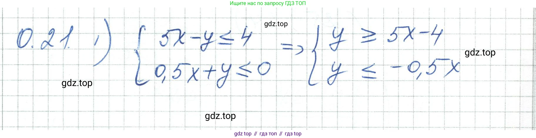 ГДЗ Алгебра, 7 класс Учебник, авторы: Шыныбеков Абдухали Насырович, Шыныбеков Данияр Абдухалиевич, издательство Атамұра, Алматы, 2017, зелёного цвета, страница 8, номер 0.21, Решение