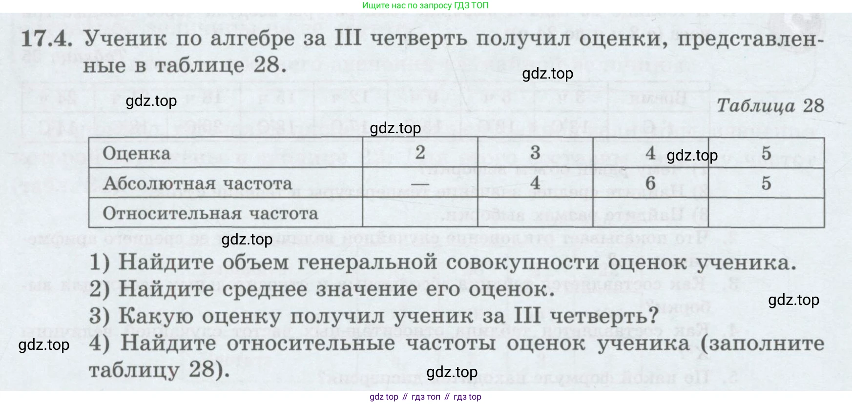 ГДЗ Алгебра, 8 класс Учебник, авторы: Абылкасымова Алма Есимбековна, Кучер Татьяна Павловна, Корчевский Владимир Евгеньевич, Жумагулова Зауре Абдыкеновна, издательство Мектеп, Алматы, 2018, страница 140, номер 17.4, Условие