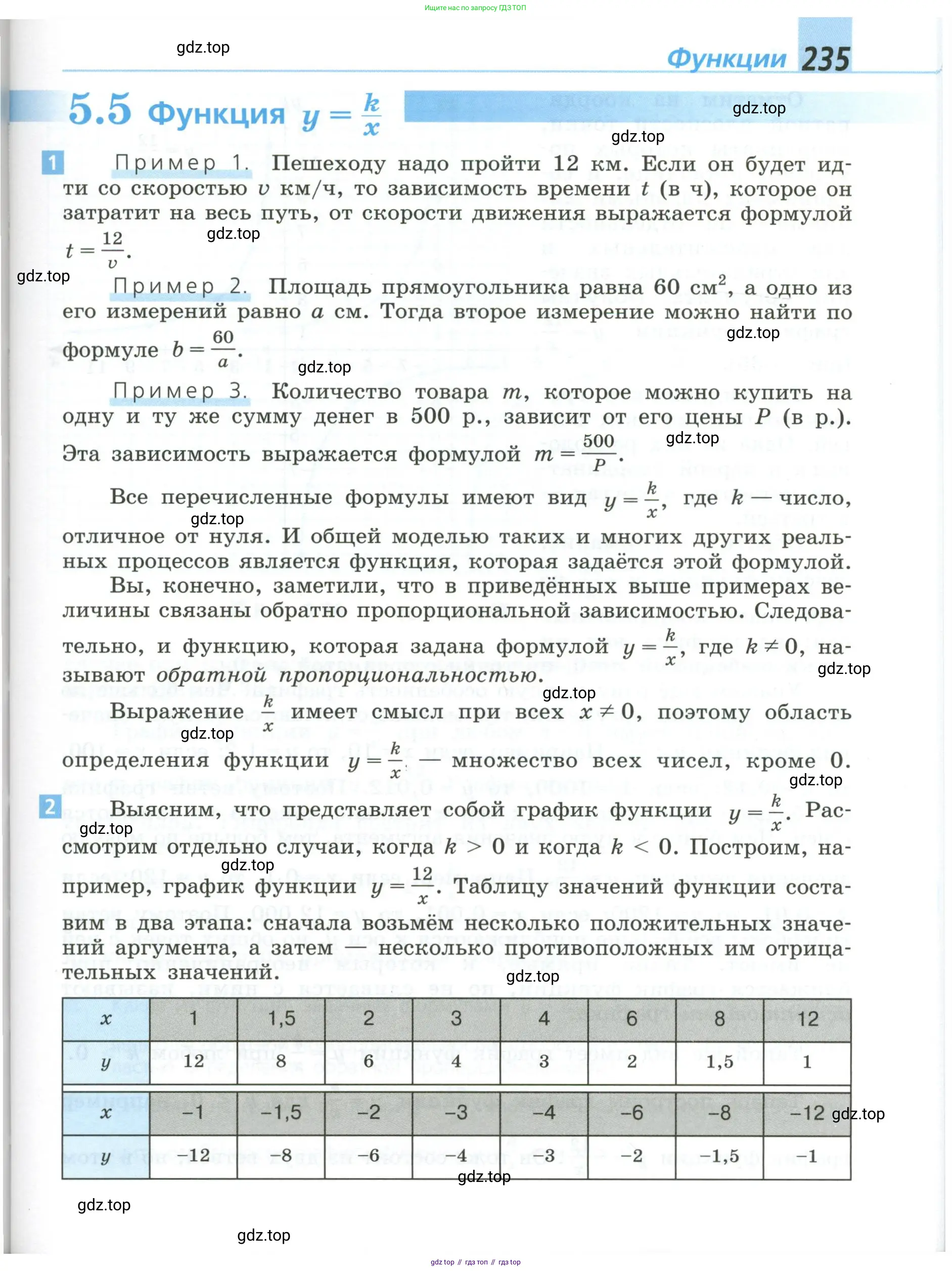 Алгебра, 8 класс Учебник, авторы: Дорофеев Георгий Владимирович, Суворова Светлана Борисовна, Бунимович Евгений Абрамович, Кузнецова Людмила Викторовна, Минаева Светлана Станиславовна, Рослова Лариса Олеговна, издательство Просвещение, Москва, 2023, белого цвета, страница 235