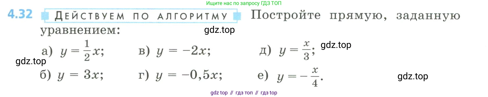 Алгебра, 8 класс Учебник, авторы: Дорофеев Георгий Владимирович, Суворова Светлана Борисовна, Бунимович Евгений Абрамович, Кузнецова Людмила Викторовна, Минаева Светлана Станиславовна, Рослова Лариса Олеговна, издательство Просвещение, Москва, 2023, белого цвета, страница 175, номер 4.32, Условие