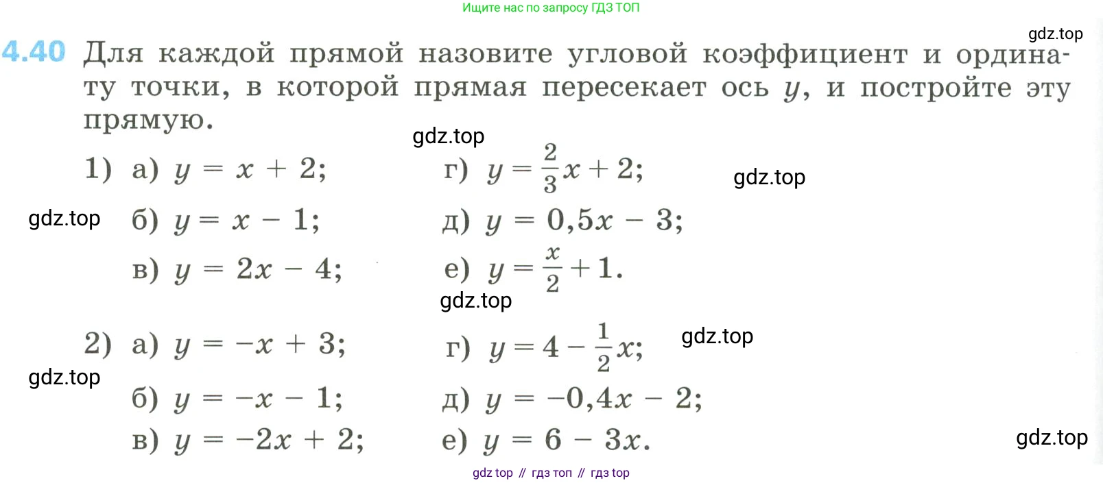 Алгебра, 8 класс Учебник, авторы: Дорофеев Георгий Владимирович, Суворова Светлана Борисовна, Бунимович Евгений Абрамович, Кузнецова Людмила Викторовна, Минаева Светлана Станиславовна, Рослова Лариса Олеговна, издательство Просвещение, Москва, 2023, белого цвета, страница 176, номер 4.40, Условие