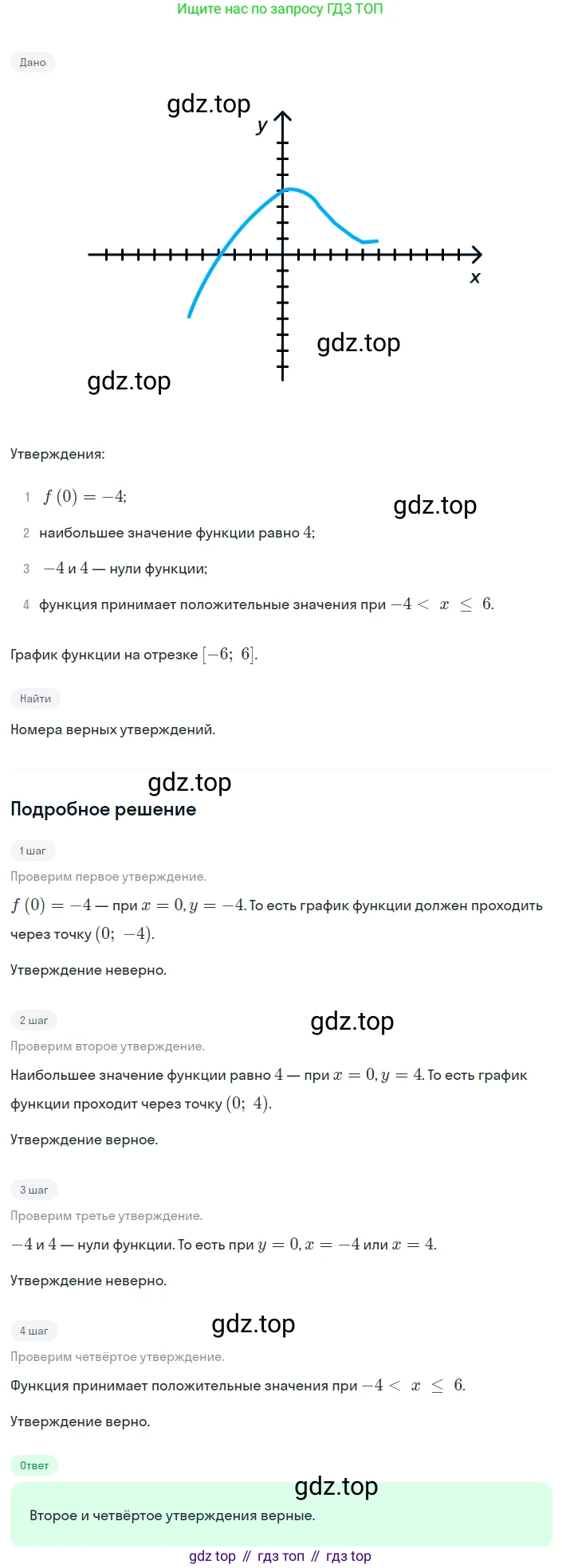 Алгебра, 8 класс Учебник, авторы: Дорофеев Георгий Владимирович, Суворова Светлана Борисовна, Бунимович Евгений Абрамович, Кузнецова Людмила Викторовна, Минаева Светлана Станиславовна, Рослова Лариса Олеговна, издательство Просвещение, Москва, 2023, белого цвета, страница 246, номер 7, Решение 2