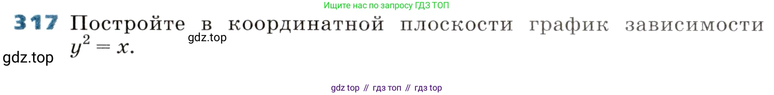 ГДЗ Алгебра, 8 класс Учебник, авторы: Дорофеев Георгий Владимирович, Суворова Светлана Борисовна, Бунимович Евгений Абрамович, Кузнецова Людмила Викторовна, Минаева Светлана Станиславовна, Рослова Лариса Олеговна, издательство Просвещение, Москва, 2019 - 2022, белого цвета, страница 90, номер 317, Условие