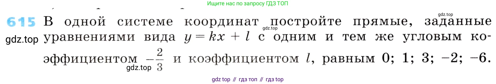 ГДЗ Алгебра, 8 класс Учебник, авторы: Дорофеев Георгий Владимирович, Суворова Светлана Борисовна, Бунимович Евгений Абрамович, Кузнецова Людмила Викторовна, Минаева Светлана Станиславовна, Рослова Лариса Олеговна, издательство Просвещение, Москва, 2019 - 2022, белого цвета, страница 185, номер 615, Условие