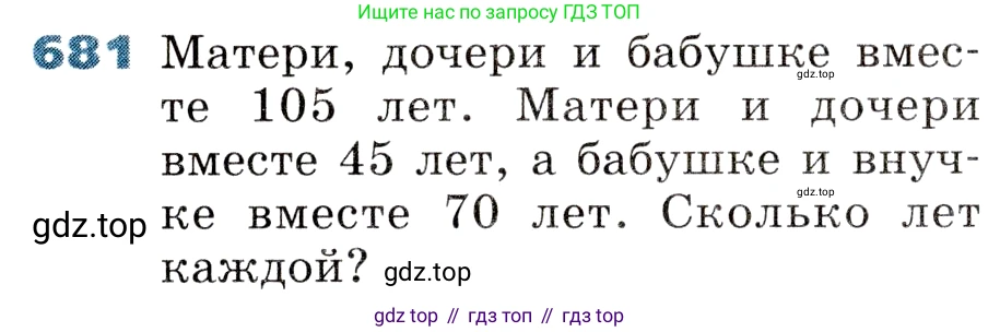 ГДЗ Алгебра, 8 класс Учебник, авторы: Дорофеев Георгий Владимирович, Суворова Светлана Борисовна, Бунимович Евгений Абрамович, Кузнецова Людмила Викторовна, Минаева Светлана Станиславовна, Рослова Лариса Олеговна, издательство Просвещение, Москва, 2019 - 2022, белого цвета, страница 209, номер 681, Условие