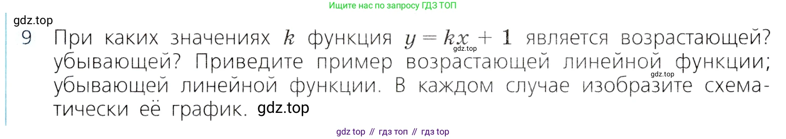 ГДЗ Алгебра, 8 класс Учебник, авторы: Дорофеев Георгий Владимирович, Суворова Светлана Борисовна, Бунимович Евгений Абрамович, Кузнецова Людмила Викторовна, Минаева Светлана Станиславовна, Рослова Лариса Олеговна, издательство Просвещение, Москва, 2019 - 2022, белого цвета, страница 277, номер 9, Условие