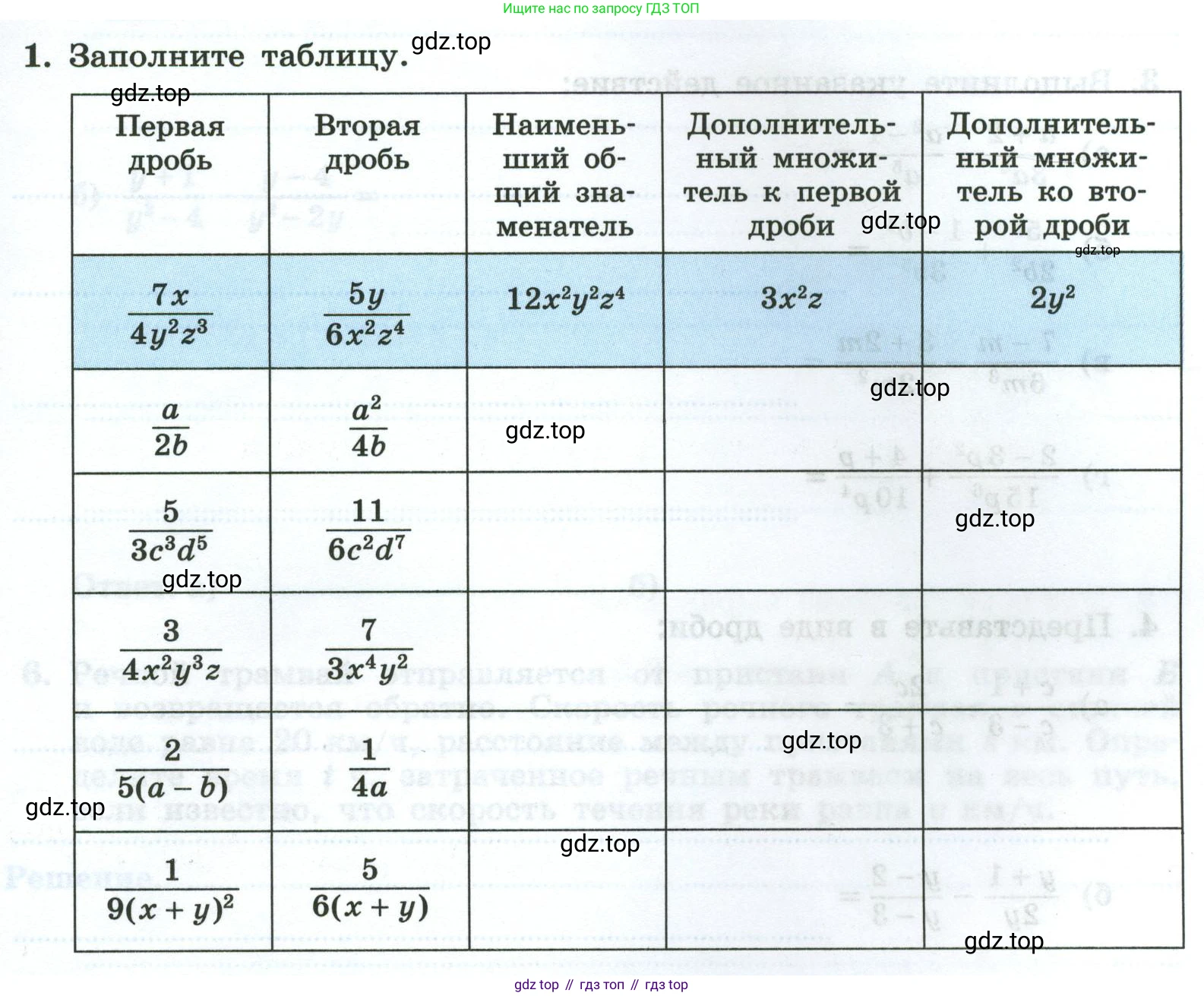 Алгебра, 8 класс рабочая тетрадь, авторы: Крайнева Лариса Борисовна, Миндюк Нора Григорьевна, Шлыкова Инга Соломоновна, издательство Просвещение, Москва, 2024, белого цвета, Часть 1, страница 19, номер 1, Условие