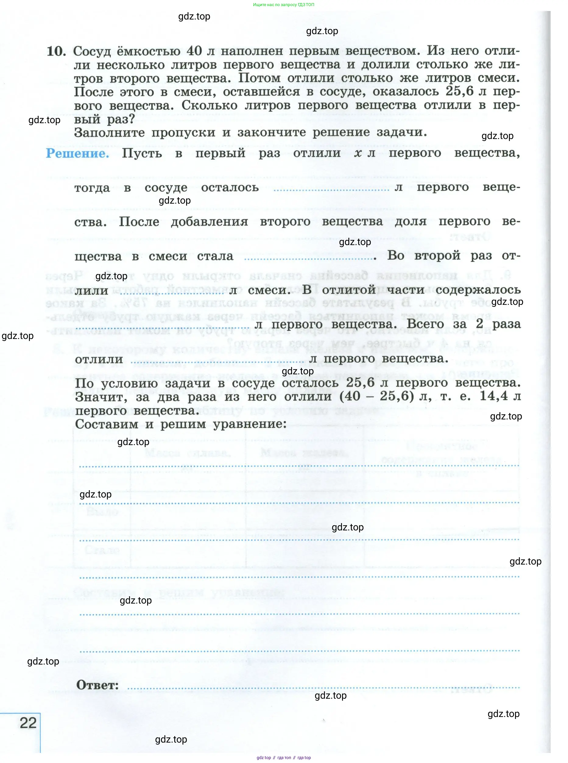 Алгебра, 8 класс рабочая тетрадь, авторы: Крайнева Лариса Борисовна, Миндюк Нора Григорьевна, Шлыкова Инга Соломоновна, издательство Просвещение, Москва, 2024, белого цвета, Часть 1, страница 22