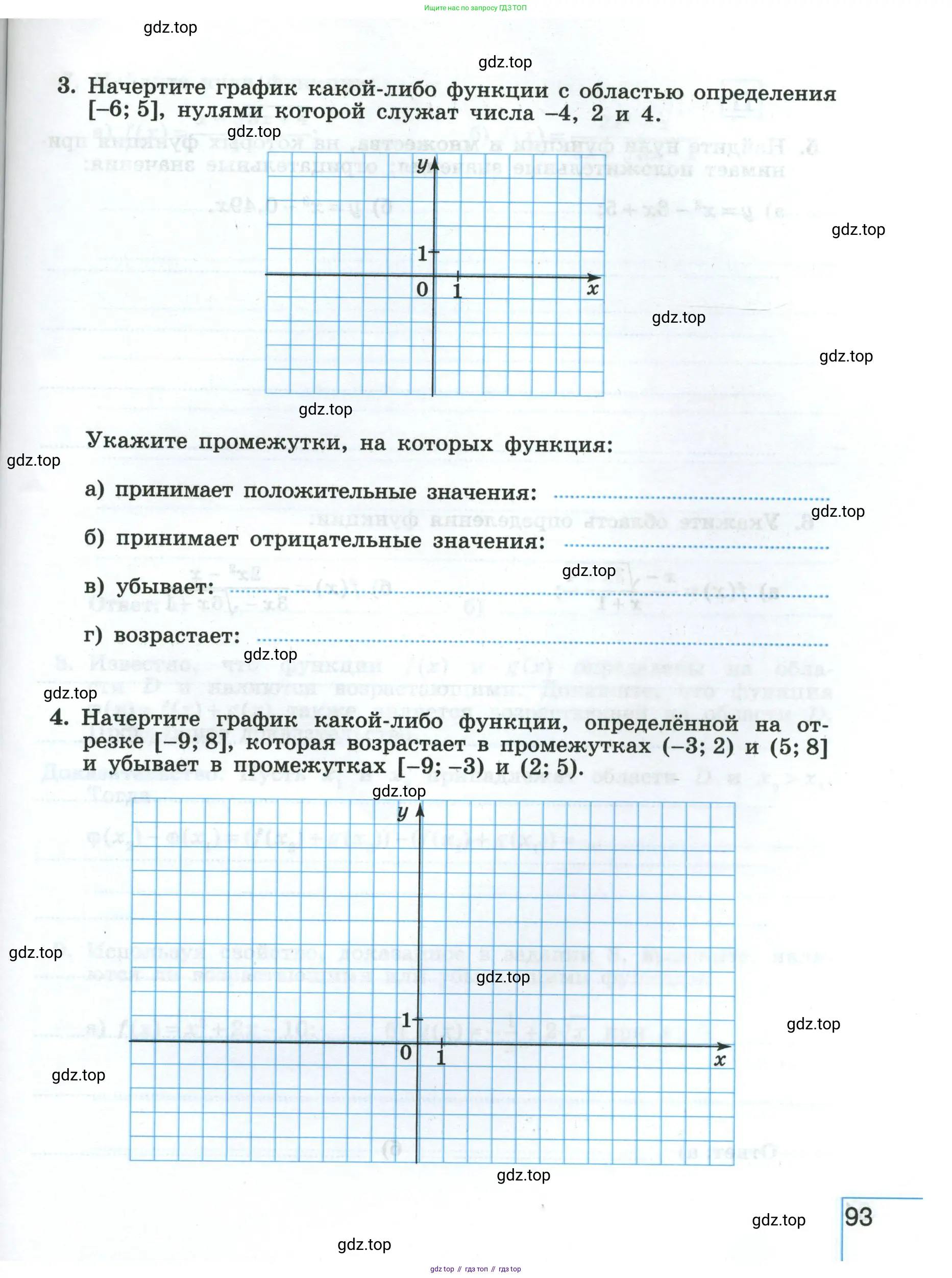 Алгебра, 8 класс рабочая тетрадь, авторы: Крайнева Лариса Борисовна, Миндюк Нора Григорьевна, Шлыкова Инга Соломоновна, издательство Просвещение, Москва, 2024, белого цвета, Часть 1, страница 93