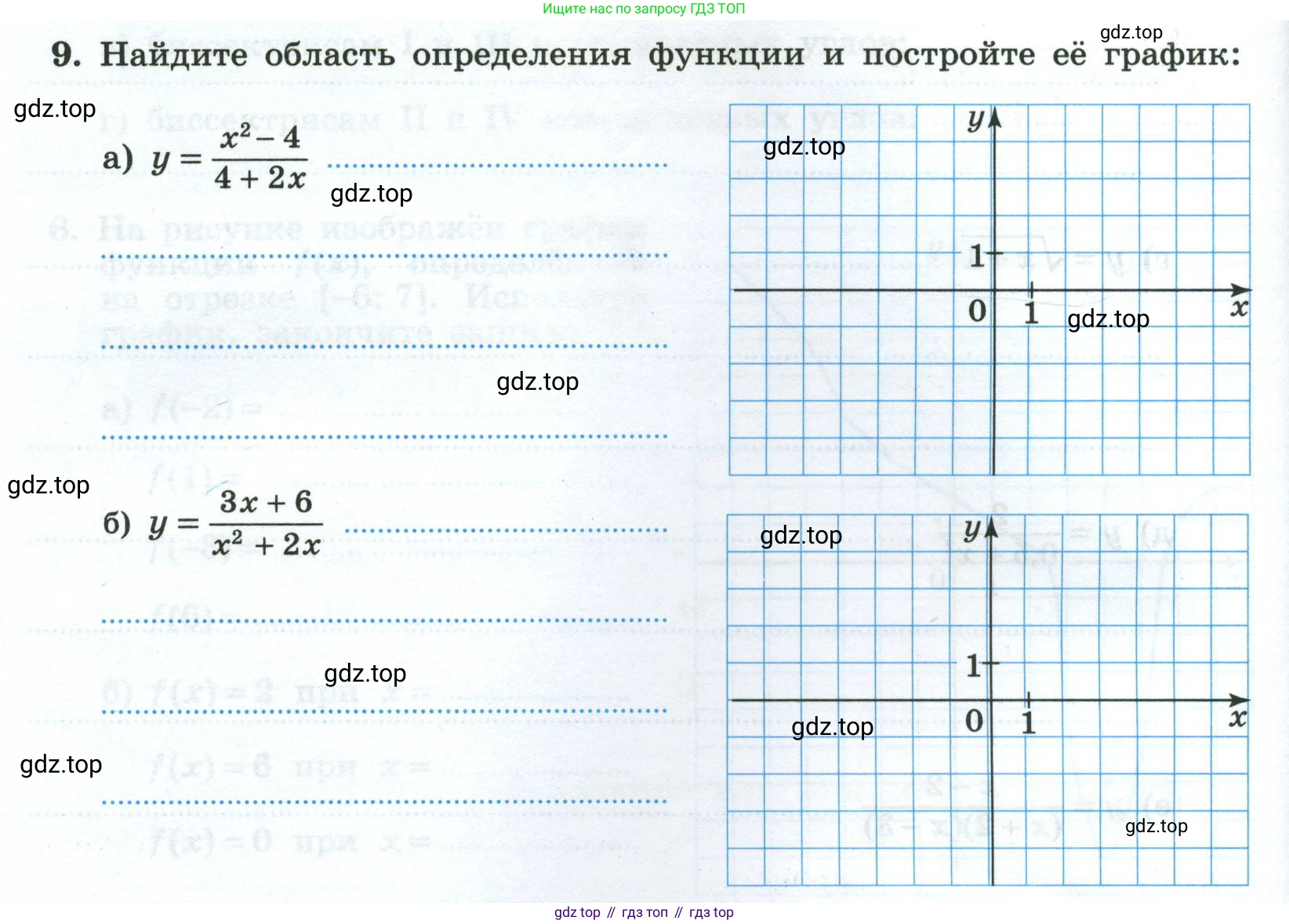 Алгебра, 8 класс рабочая тетрадь, авторы: Крайнева Лариса Борисовна, Миндюк Нора Григорьевна, Шлыкова Инга Соломоновна, издательство Просвещение, Москва, 2024, белого цвета, Часть 2, страница 88, номер 9, Условие
