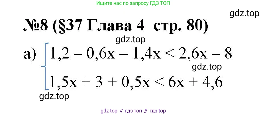 Алгебра, 8 класс рабочая тетрадь, авторы: Крайнева Лариса Борисовна, Миндюк Нора Григорьевна, Шлыкова Инга Соломоновна, издательство Просвещение, Москва, 2024, белого цвета, Часть 2, страница 80, номер 8, Решение