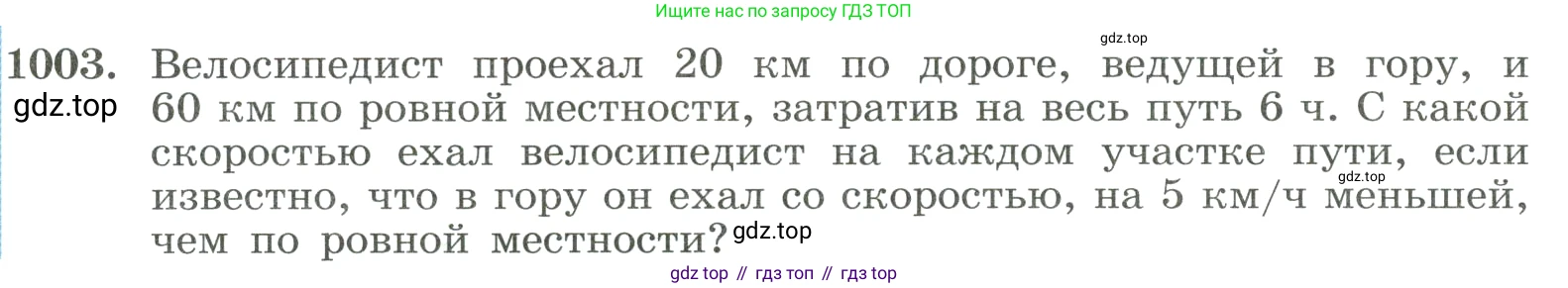 ГДЗ Алгебра, 8 класс Учебник, авторы: Макарычев Юрий Николаевич, Миндюк Нора Григорьевна, Нешков Константин Иванович, Суворова Светлана Борисовна, издательство Просвещение, Москва, 2023, белого цвета, страница 223, номер 1003, Условие