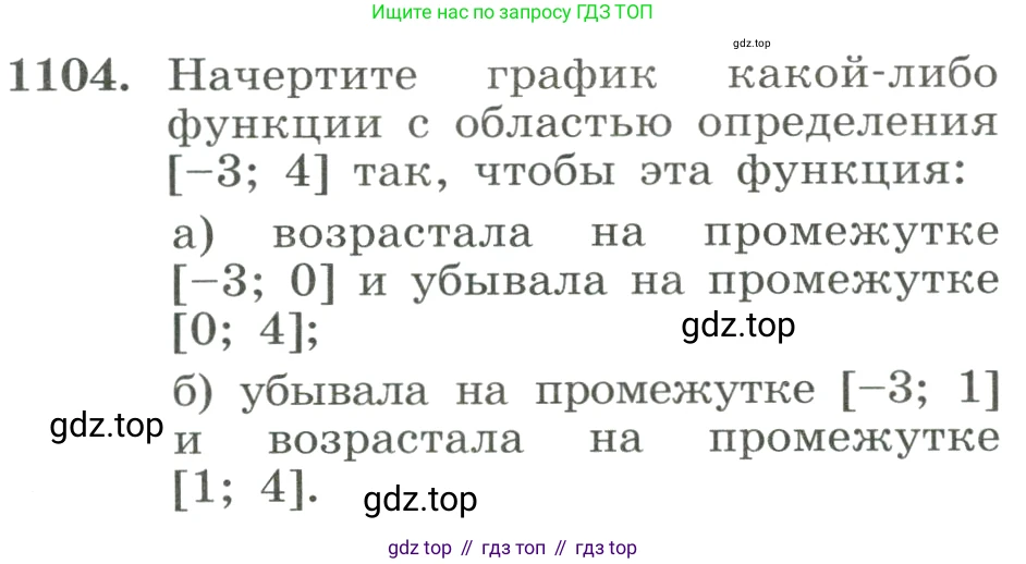 ГДЗ Алгебра, 8 класс Учебник, авторы: Макарычев Юрий Николаевич, Миндюк Нора Григорьевна, Нешков Константин Иванович, Суворова Светлана Борисовна, издательство Просвещение, Москва, 2023, белого цвета, страница 247, номер 1104, Условие