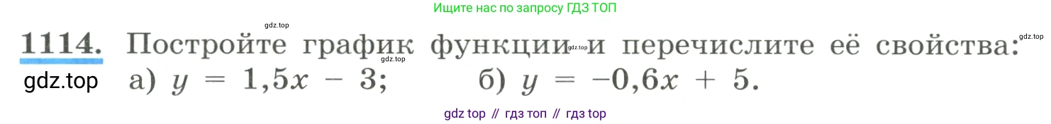 ГДЗ Алгебра, 8 класс Учебник, авторы: Макарычев Юрий Николаевич, Миндюк Нора Григорьевна, Нешков Константин Иванович, Суворова Светлана Борисовна, издательство Просвещение, Москва, 2023, белого цвета, страница 250, номер 1114, Условие