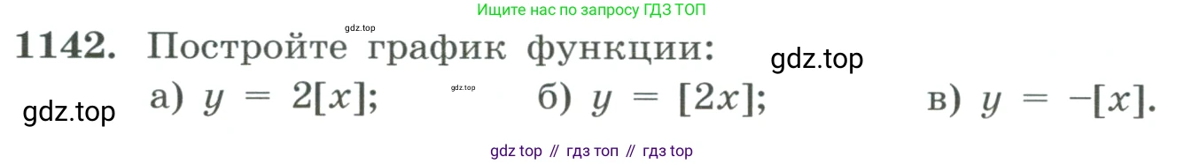 ГДЗ Алгебра, 8 класс Учебник, авторы: Макарычев Юрий Николаевич, Миндюк Нора Григорьевна, Нешков Константин Иванович, Суворова Светлана Борисовна, издательство Просвещение, Москва, 2023, белого цвета, страница 256, номер 1142, Условие