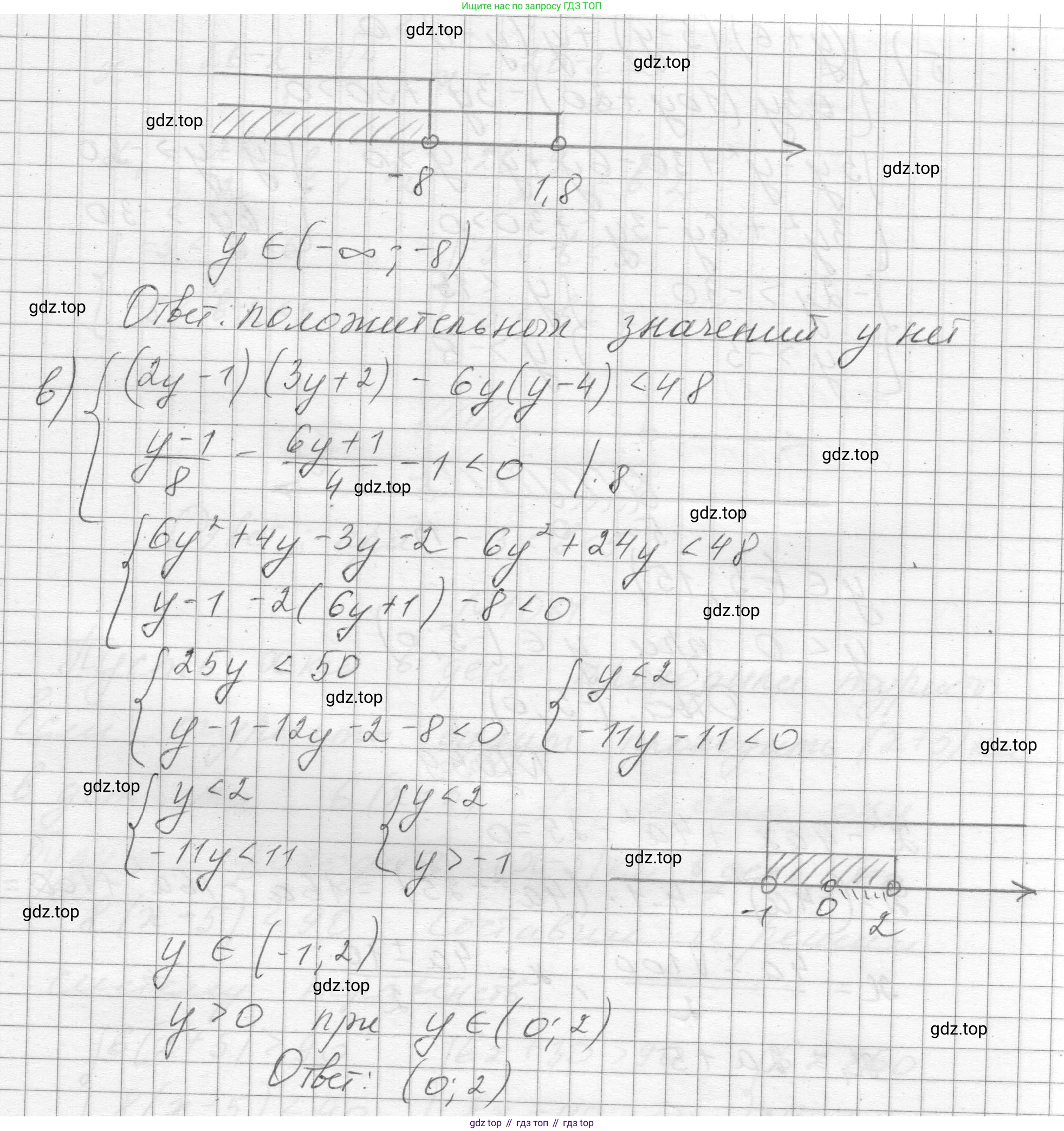 ГДЗ Алгебра, 8 класс Учебник, авторы: Макарычев Юрий Николаевич, Миндюк Нора Григорьевна, Нешков Константин Иванович, Суворова Светлана Борисовна, издательство Просвещение, Москва, 2023, белого цвета, страница 233, номер 1057, Решение (продолжение 2)