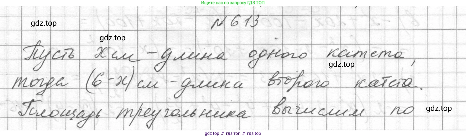 ГДЗ Алгебра, 8 класс Учебник, авторы: Макарычев Юрий Николаевич, Миндюк Нора Григорьевна, Нешков Константин Иванович, Суворова Светлана Борисовна, издательство Просвещение, Москва, 2023, белого цвета, страница 140, номер 613, Решение