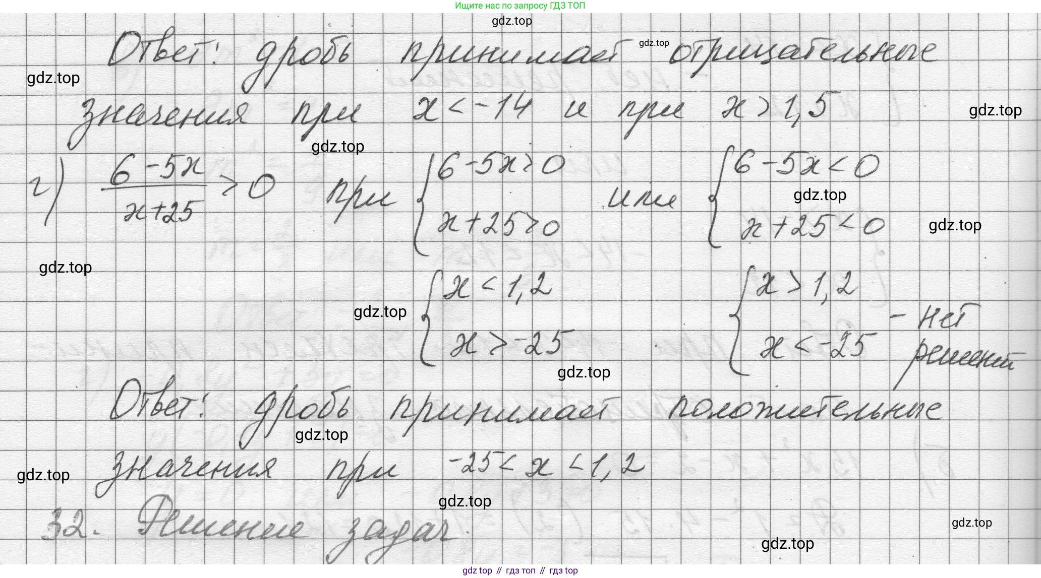 ГДЗ Алгебра, 8 класс Учебник, авторы: Макарычев Юрий Николаевич, Миндюк Нора Григорьевна, Нешков Константин Иванович, Суворова Светлана Борисовна, издательство Просвещение, Москва, 2023, белого цвета, страница 169, номер 718, Решение (продолжение 3)