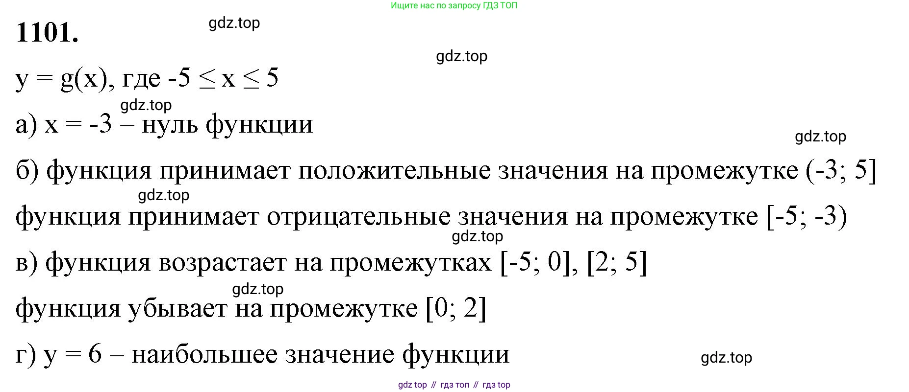 ГДЗ Алгебра, 8 класс Учебник, авторы: Макарычев Юрий Николаевич, Миндюк Нора Григорьевна, Нешков Константин Иванович, Суворова Светлана Борисовна, издательство Просвещение, Москва, 2023, белого цвета, страница 246, номер 1101, Решение 2