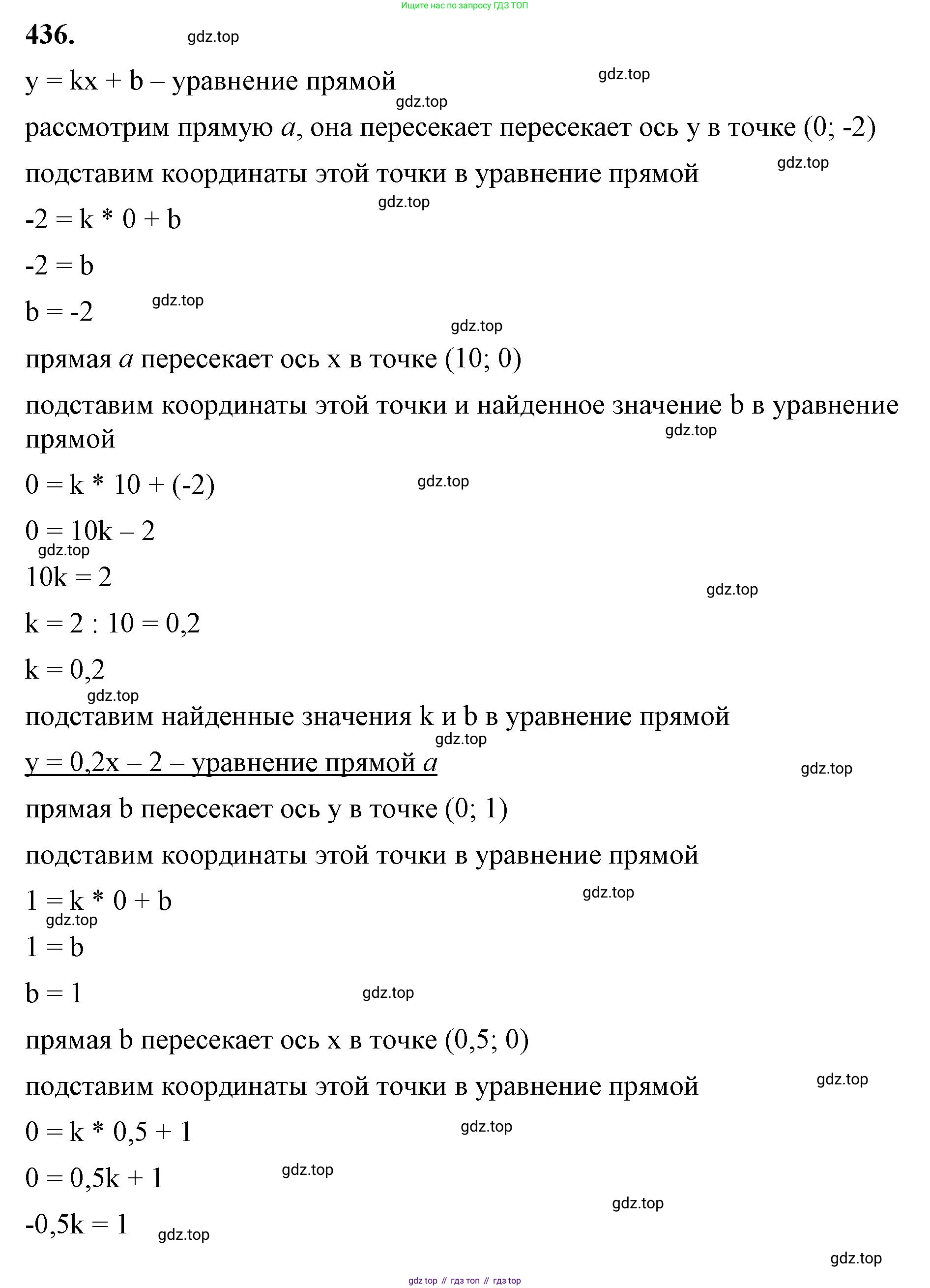 ГДЗ Алгебра, 8 класс Учебник, авторы: Макарычев Юрий Николаевич, Миндюк Нора Григорьевна, Нешков Константин Иванович, Суворова Светлана Борисовна, издательство Просвещение, Москва, 2023, белого цвета, страница 103, номер 436, Решение 2