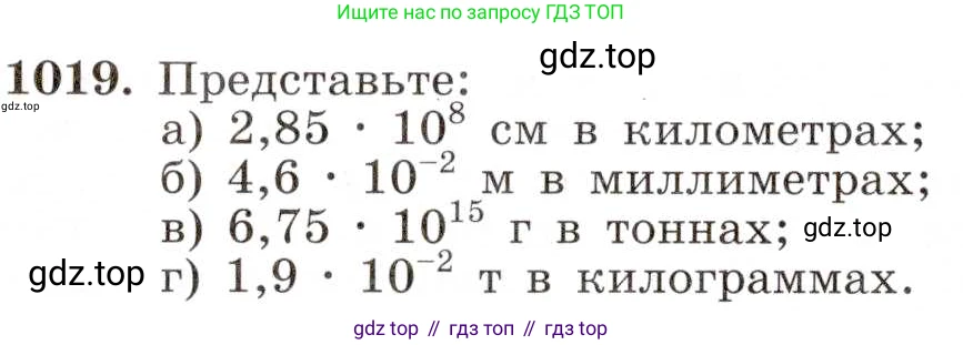 ГДЗ Алгебра, 8 класс Учебник, авторы: Макарычев Юрий Николаевич, Миндюк Нора Григорьевна, Нешков Константин Иванович, Суворова Светлана Борисовна, издательство Просвещение, Москва, 2019 - 2022, белого цвета, страница 224, номер 1019, Условие